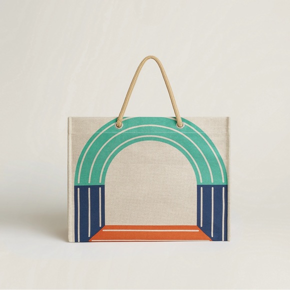 Hermes Handbags - NWT Hermes Beach Bag Maillon Marin beach bag